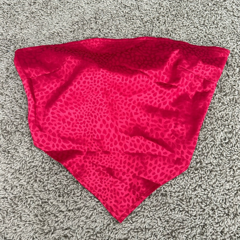 Red Bandana Top